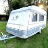 TEC 450 K1 caravan buitenzijde TEC 450 K1 caravan met ruime indeling en maximaal gewicht van 1200 kg
