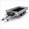 Hapert Azure plateauwagen 335x180 2000kg met disselkist Hapert Azure plateauwagen 335x180 2000kg tandemas met disselkist