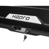 Hapro dakkoffer met slot – veilig afsluitbaar met sleutel Slot van Hapro dakkoffer met sleutel voor veilige afsluiting van bagage