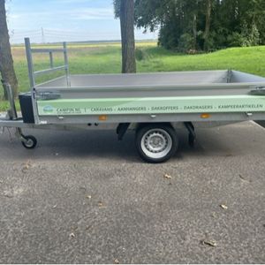 Hapert Plateauwagen Azure H-1 260 x 150 1350kg Hapert Plateauwagen Azure H-1 260 x 150 1350kg