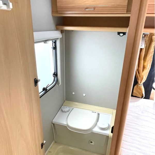 Cassette toilet Dethleffs caravan