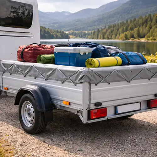 Aanhanger voor vakantie, transport en extra bagage 